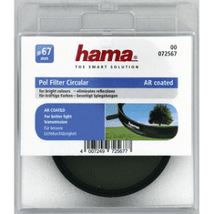 Hama polarizáló körkörös szűrő, 67,0 mm
