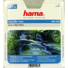 Hama szűrő szürke Vario ND2-400, 67 mm, 67 mm