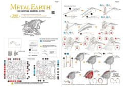 Metal Earth 3D fém modell a Triceratops-ról