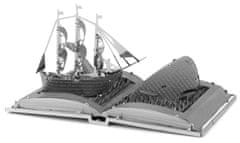 Metal Earth 3D fém modell Moby Dick könyvszobor szobor