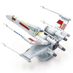 Metal Earth 3D fém modell a Star Wars: X-Wing Starfighter-ről