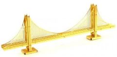 Metal Earth 3D puzzle Golden Gate híd (arany)