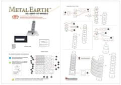 Metal Earth 3D puzzle Pisai ferde torony