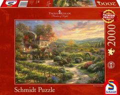 Schmidt Puzzle Ház a szőlőskertben 2000 darab