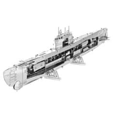 Metal Earth 3D puzzle Német tengeralattjáró XXI-es típus