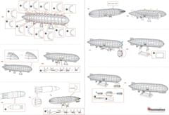 Metal Earth Fém Föld 3D puzzle: Graf Zeppelin