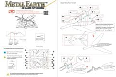 Metal Earth Fém Föld 3D puzzle: Sáska Sáska