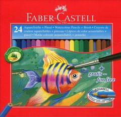 Faber-Castell akvarellkréták 24db + ecset