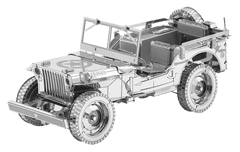 Metal Earth 3D puzzle Jeep Willys MB Overland (ICONX)