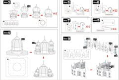 Metal Earth 3D puzzle Taj Mahal (ICONX)