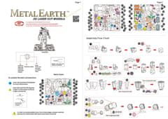 Metal Earth Fém Föld 3D puzzle: Marvel War Machine