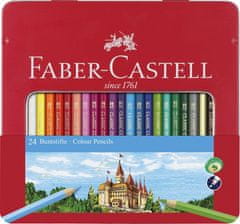 Faber-Castell zsírkréták 24db ón tokban