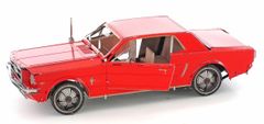 Metal Earth 3D puzzle Ford Mustang 1965 (piros)