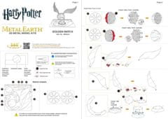 Metal Earth Fém Föld 3D puzzle: Harry Potter Goldilocks