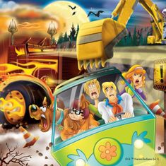 Ravensburger Scooby Doo puzzle: Éjszakai rémálmok 3x49 darab