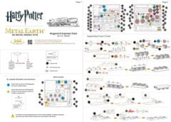 Metal Earth 3D puzzle Harry Potter: Roxfort Expressz