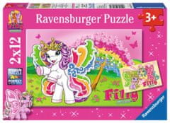 Ravensburger Puzzle Filly Butterfly 2x12 darab