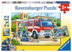 Ravensburger Puzzle Rendőrség és tűzoltók 2x12 darab