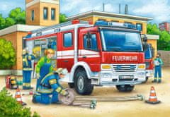 Ravensburger Puzzle Rendőrség és tűzoltók 2x12 darab