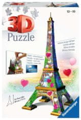 Ravensburger Eiffel-torony 3D puzzle (Love Edition) 216 darab