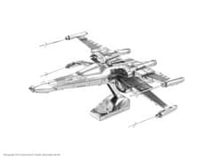 Metal Earth Fém Föld 3D puzzle: Star Wars Poe Dameron X-Wing vadászgépe