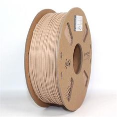 Gembird nyomtatási filament, PLA, 1,75mm, 1kg, természetes fa
