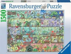 Ravensburger Puzzle Törpék a polcon 1500 darab