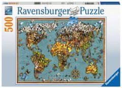 Ravensburger Butterfly World Puzzle 500 darabos puzzle