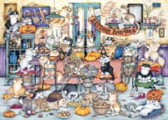 Ravensburger Puzzle Crazy Cats: Őszi lakoma 1000 darab