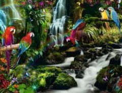 Ravensburger Dzsungel puzzle színes papagájok 2000 darab