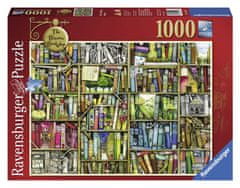 Ravensburger Puzzle Bizarr könyvtár/1000 darab