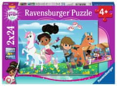 Ravensburger Puzzle Nella hercegnő lovagok 2x24 db