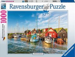 Ravensburger Puzzle Színes kikötő Németországban 1000 darab