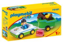 Playmobil Autó lószállítóval