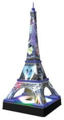 Ravensburger Világító 3D puzzle Night Edition Eiffel-torony Disney 216 darab