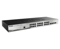 D-Link DGS-1210-28/ME/E 24x 1G + 4x 1G SFP Metro Ethernet menedzselt kapcsoló