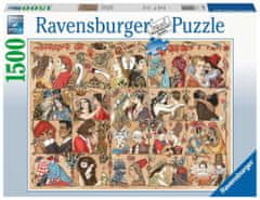 Ravensburger Puzzle Szerelem az idők folyamán 1500 darab