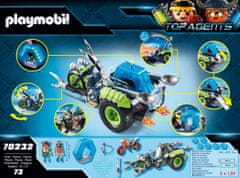 Playmobil PLAYMOBIL Top Agents 70232 Arctic Rebels Tricikli