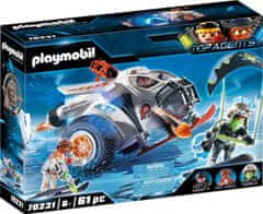 Playmobil PLAYMOBIL Top Agents 70231 Spy Team Snow Glider hórepülőgép