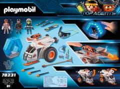 Playmobil PLAYMOBIL Top Agents 70231 Spy Team Snow Glider hórepülőgép