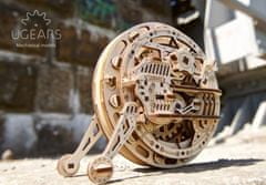 UGEARS 3D fából készült mechanikus puzzle egykerekű (egykerekű)