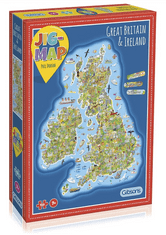 Gibsons Oktatási puzzle Nagy-Britannia és Írország térképe 150 db