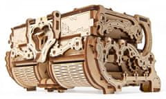 UGEARS 3D fából készült mechanikus puzzle antik ékszerdobozban
