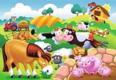 Ravensburger Az első kültéri puzzle Állatok a farmon 12 darab