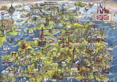 Gibsons Puzzle Wonderful Britain 1000 darabos puzzle