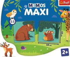Trefl Maxi memória rejtvények Állatok kölykökkel