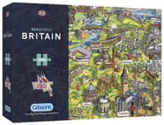 Gibsons Puzzle Wonderful Britain 1000 darabos puzzle