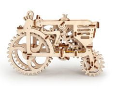 UGEARS 3D fából készült mechanikus puzzle traktortraktor