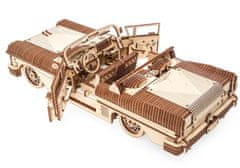 UGEARS 3D fa mechanikus puzzle VM-05 Car (50-es évek kabrió)
