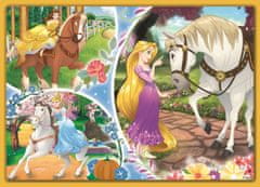 Trefl Disney Princesses Puzzle: Happy Day 4in1 (35,48,54,70 darab)
